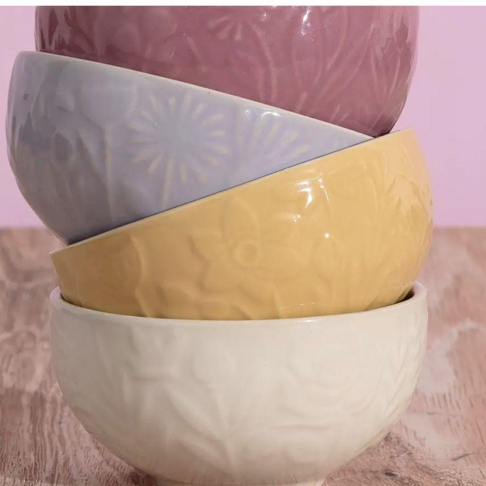 Set 4 Bowls In The Meadow Mason Cash1#Sin color