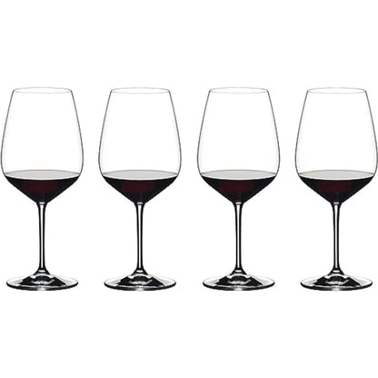 Set 4 copas extreme cabernet/sauvignon/merlot 1#sin color