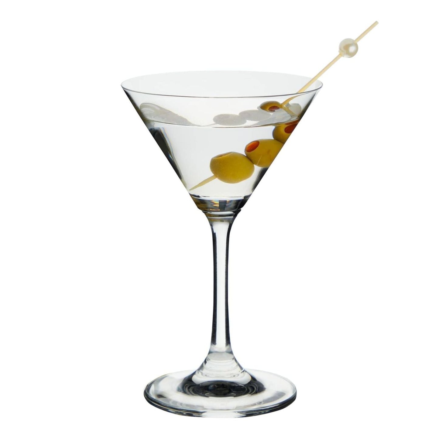Set 4 Copas Martini Vidrio 274 Ml Importclick3#Transparente