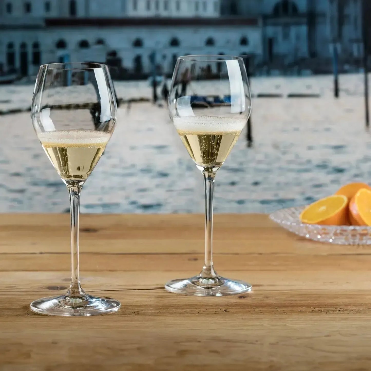 Set 4 Copas Prosecco Riedel-Copas