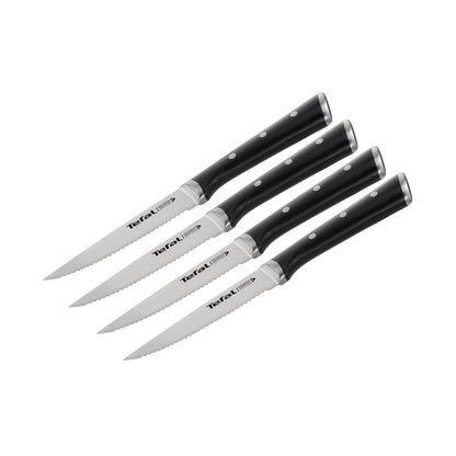 Set 4 Cuchillos Ice Force 11 Cm Tefal2#Negro