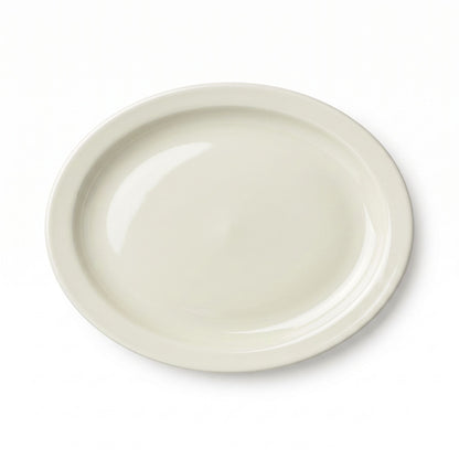 Set 4 fuentes ovaladas 29 y 33 cm porcelana Windsor - Marfil Decoexpress-Fuentes