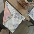 Set 4 Individuales Reversibles Tropical María Nicole Pauchard2#Rosa / Rosa