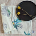 Set 4 Individuales Reversibles Tropical María Nicole Pauchard1#Azul / Azul