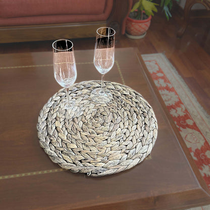 Set 4 Individuales Verna Bohemik2#beige oscuro