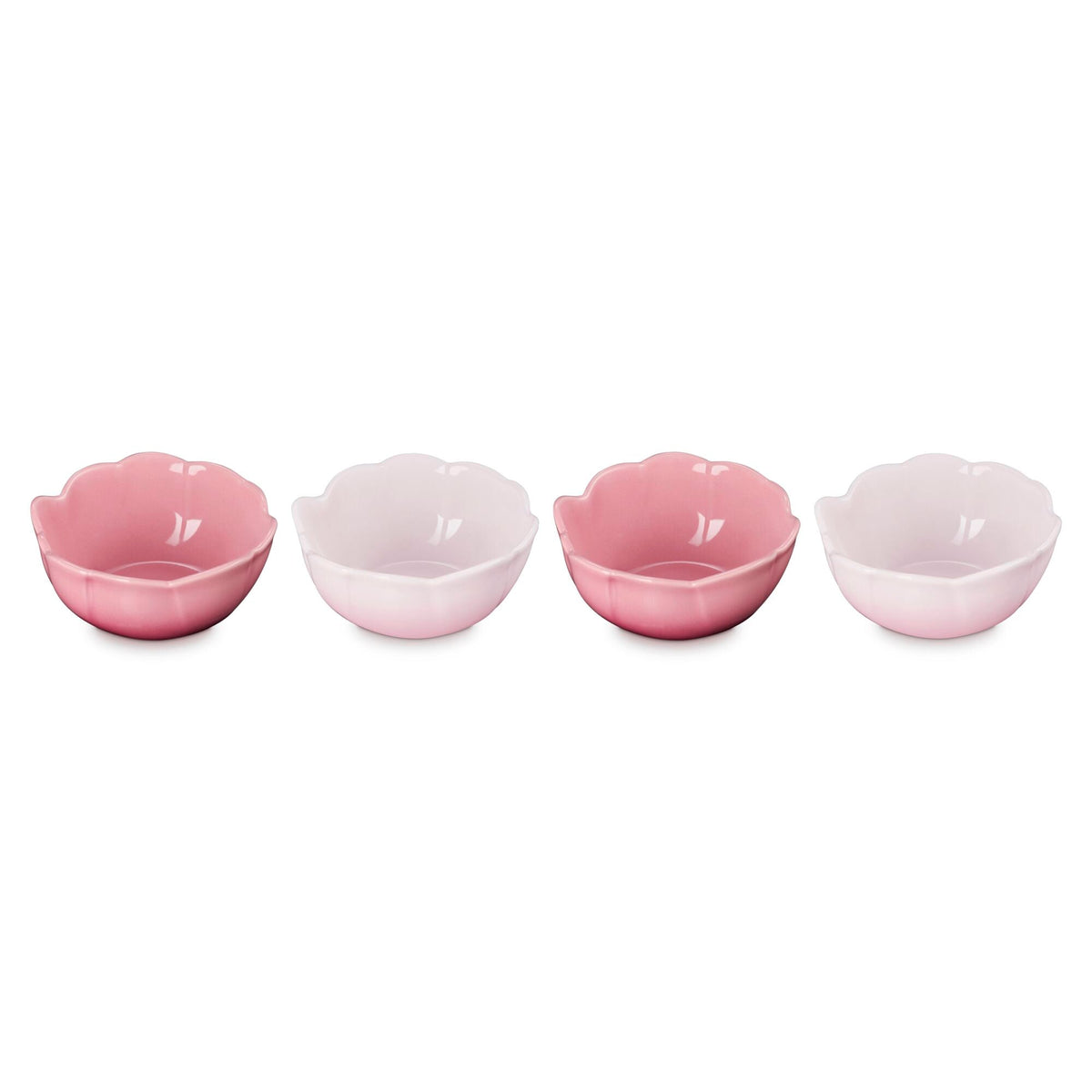 Set 4 Mini Bowl Petal Multicolor-Bowls