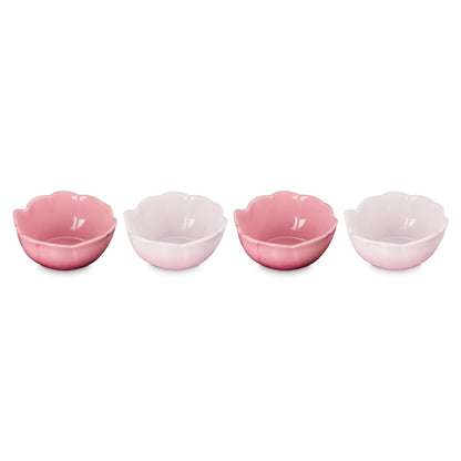 Set 4 Mini Bowl Petal Multicolor-Bowls