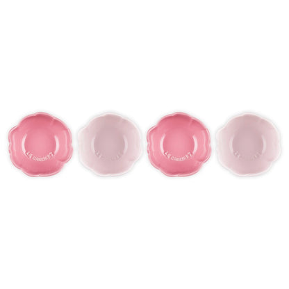 Set 4 Mini Bowl Petal Multicolor-Bowls