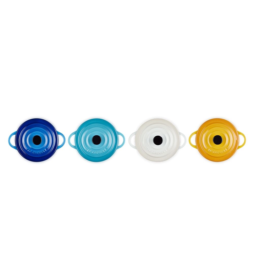 Set 4 Mini Cocottes Riviera Le Creuset4#Multicolor