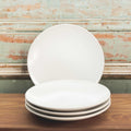 Set 4 Platos De Fondo Montblanc Decoexpress1#Blanco