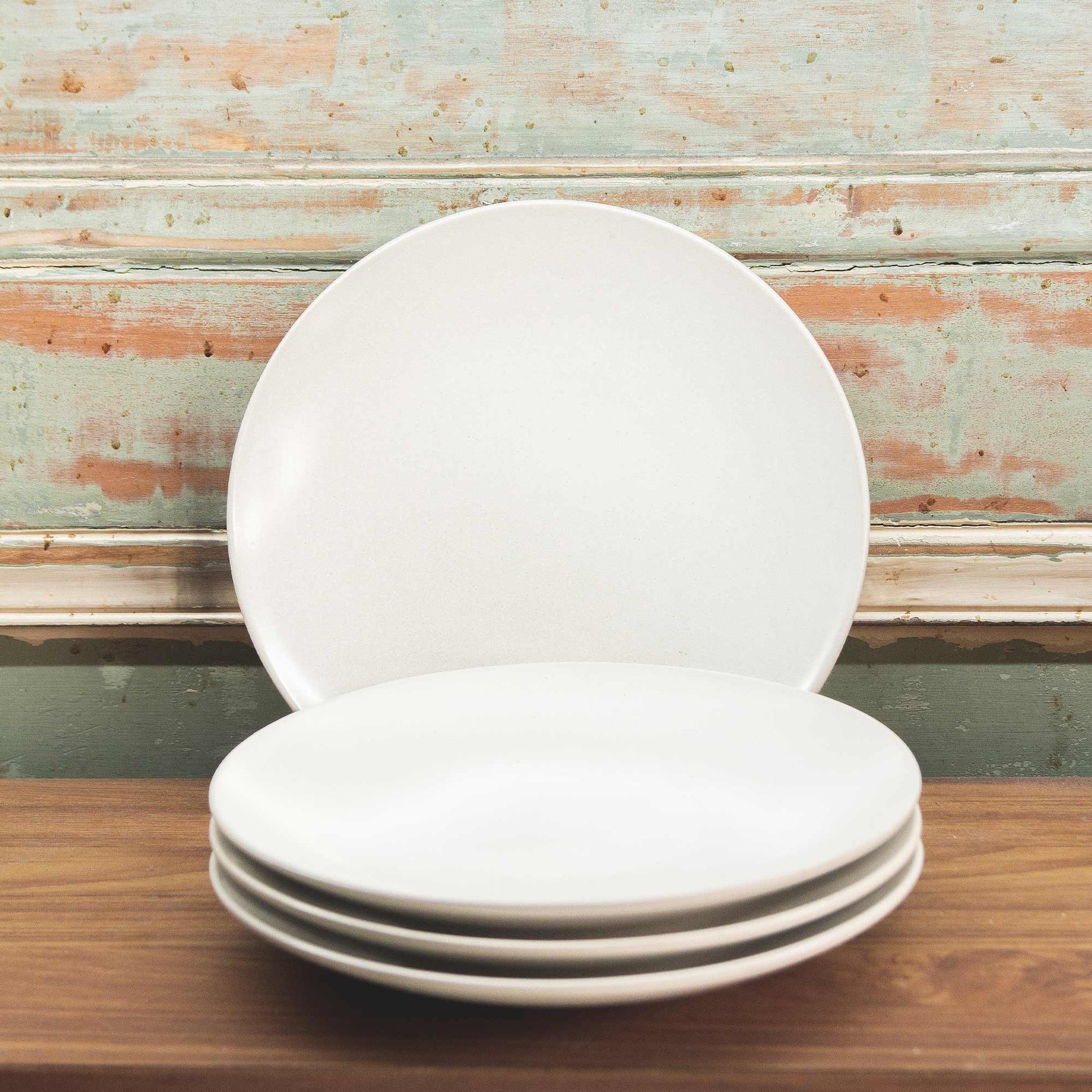 Set 4 Platos De Fondo Montblanc Decoexpress1#Blanco