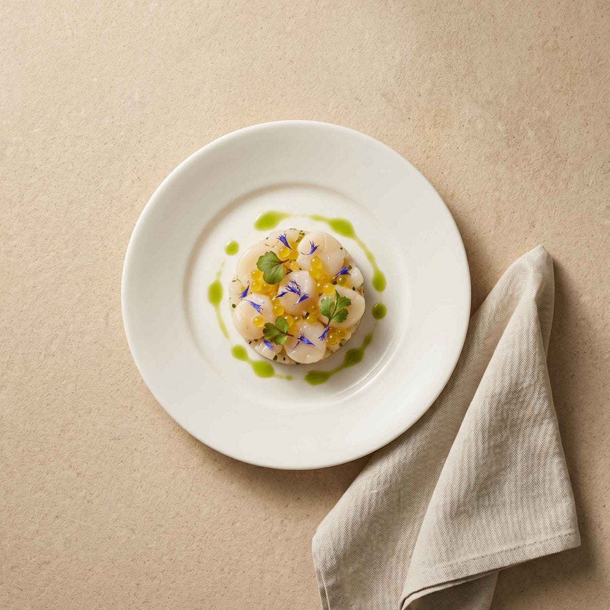 Set 4 platos ensalada 19,3 cm New Bone China Decoexpress-Platos