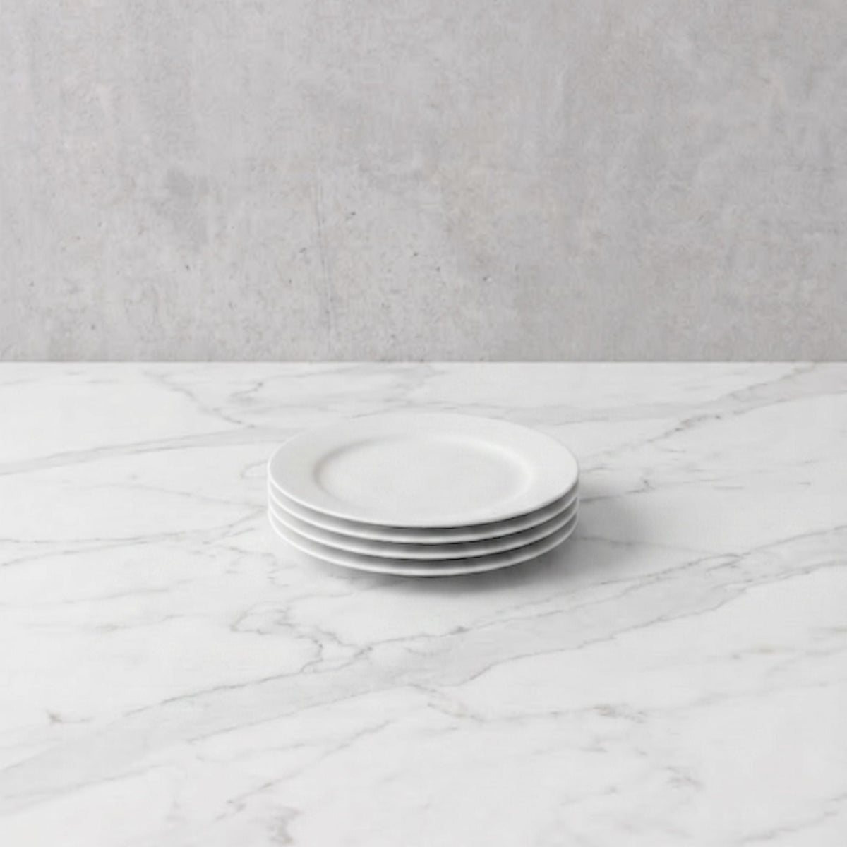 Set 4 platos pan 15,2 cm New Bone China Decoexpress-Platos