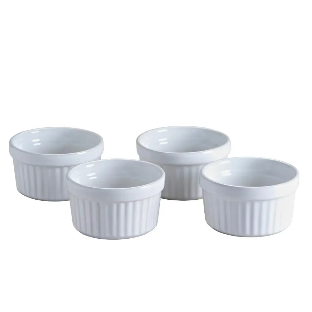 Set 4 Ramekin Classic Collection Blanco 9cms Mason Cash-Accesorios de Cocina
