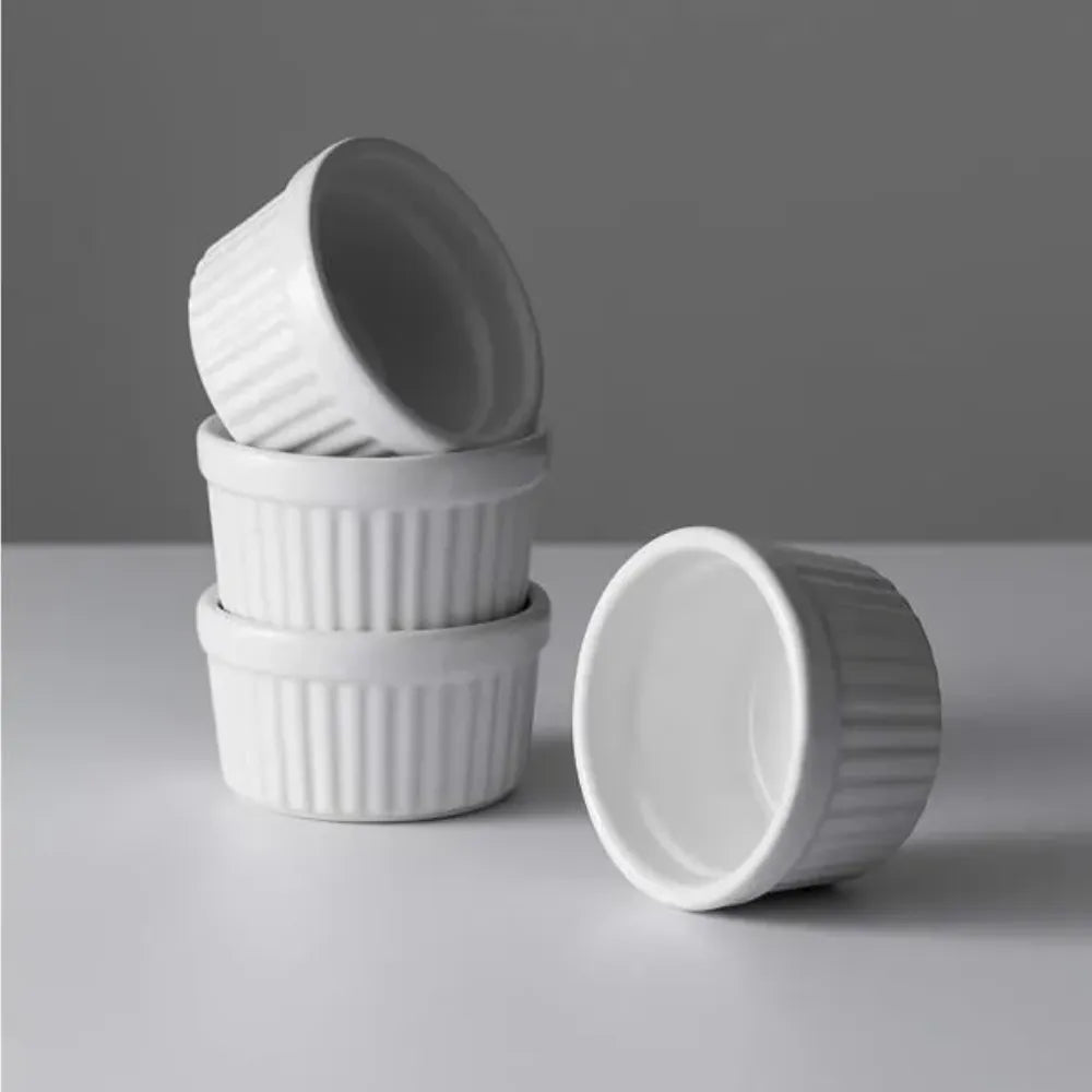 Set 4 Ramekin Classic Collection Blanco 9cms Mason Cash-Accesorios de Cocina