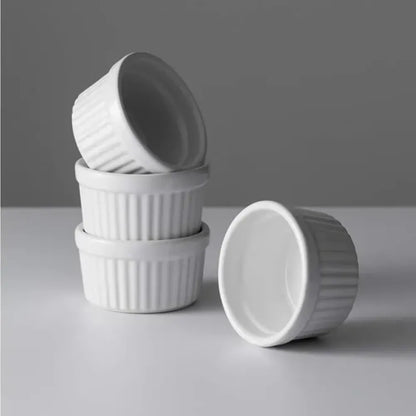 Set 4 Ramekin Classic Collection Blanco 9cms Mason Cash-Accesorios de Cocina