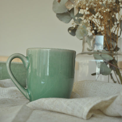 Set 4 Tazas Cerámica Sevilla Decoexpress7#Verde