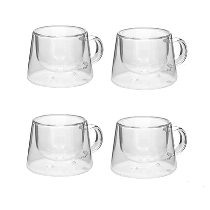 Set 4 Tazas de Espresso 80 ml Coquinaria