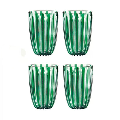 Set 4 Vasos Dolcevita Guzzini7#Verde