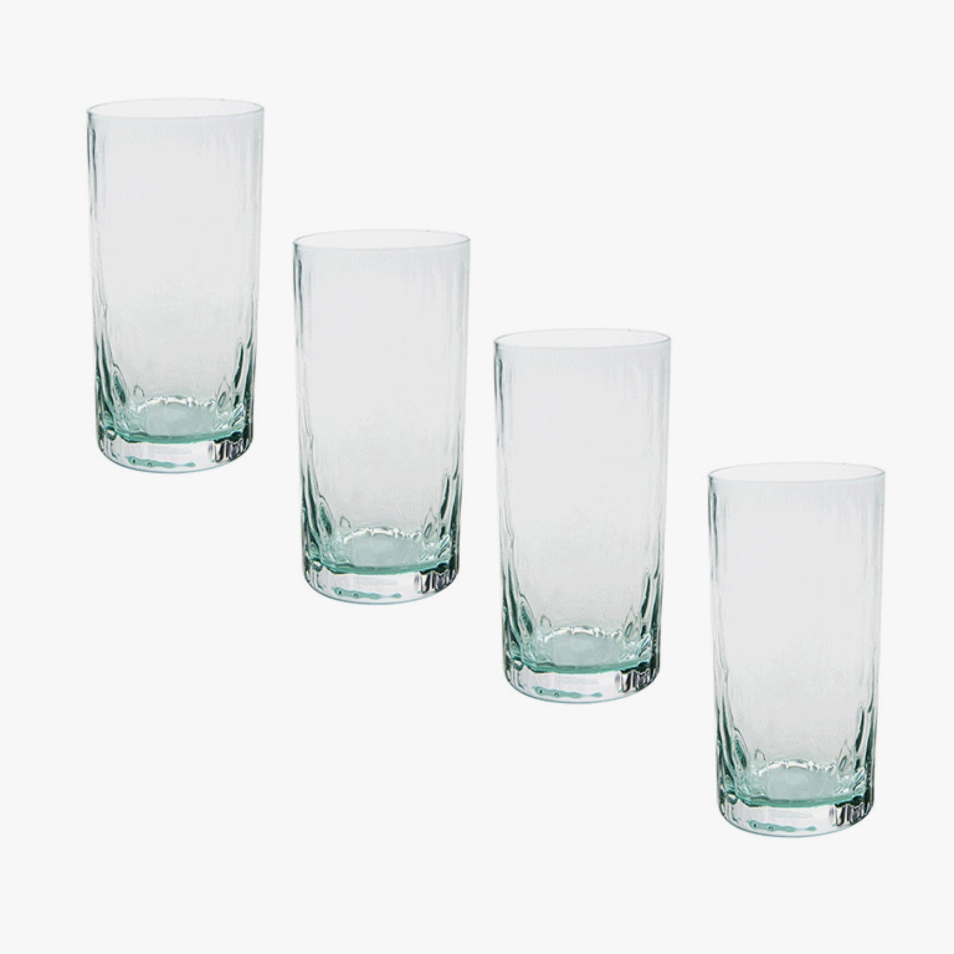 Set 4 Vasos Largos para Mojito Mawun 520ml Decoexpress7#Verde