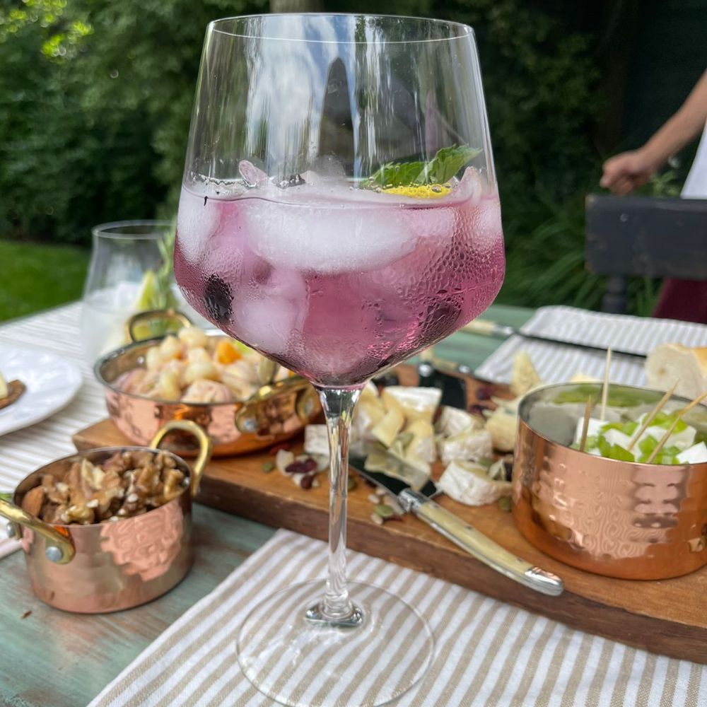 Set 6 Copas Gin/Aperol Aria 720 Ml RCR2#Sin color