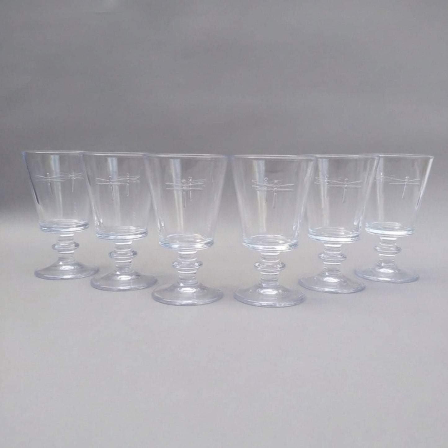 Set 6 Copas Libélula 226 ml Decoexpress-Copas