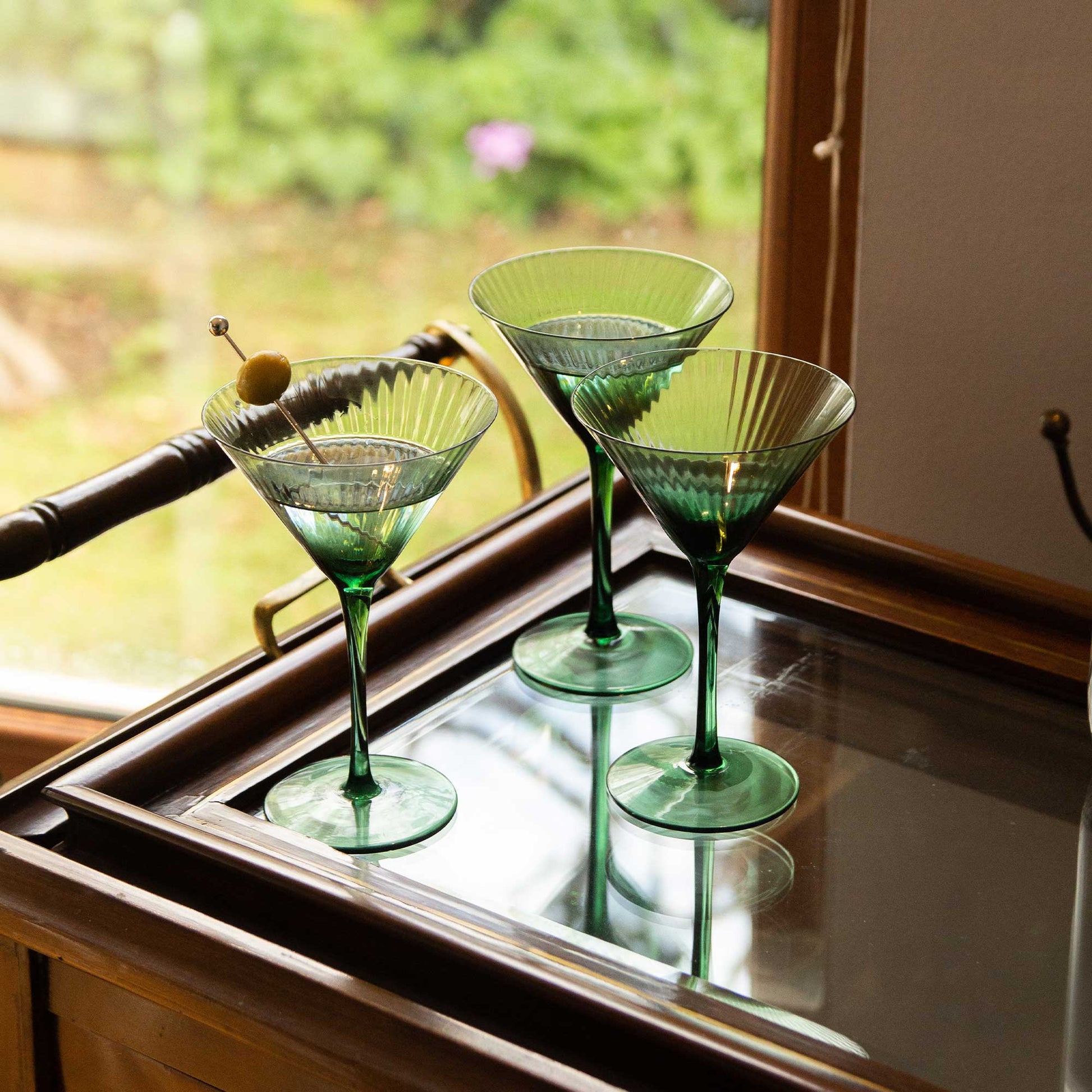 Set 6 Copas Martini 200 Ml Decoexpress3#Verde