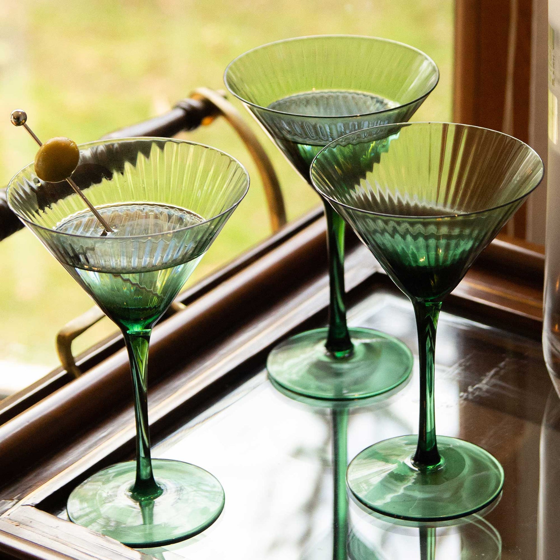 Set 6 Copas Martini 200 Ml Decoexpress4#Verde