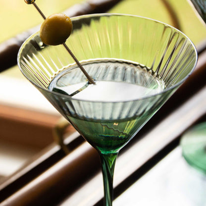 Set 6 Copas Martini 200 Ml Decoexpress1#Verde