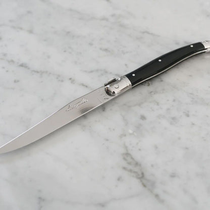 Set 6 Cuchillos Para Carne Laguiole Jean Dubost4#Negro