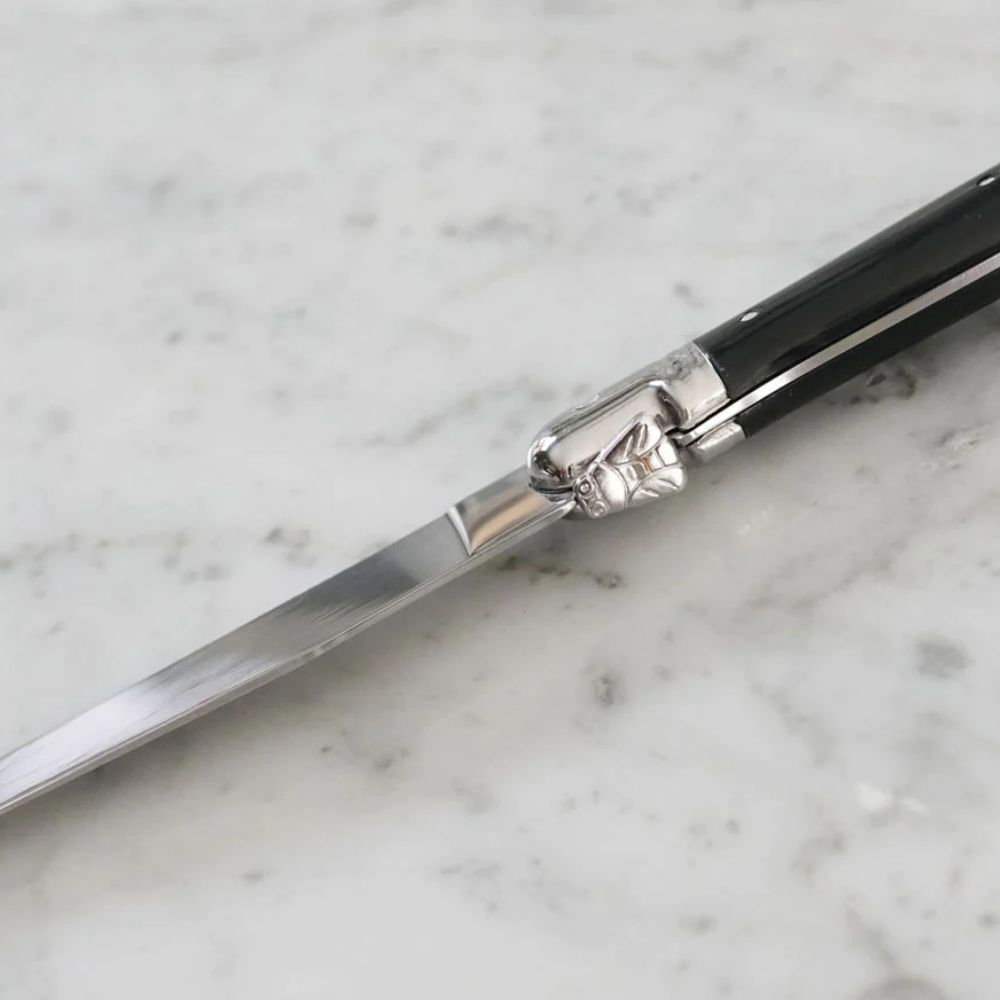 Set 6 Cuchillos Para Carne Laguiole Jean Dubost5#Negro