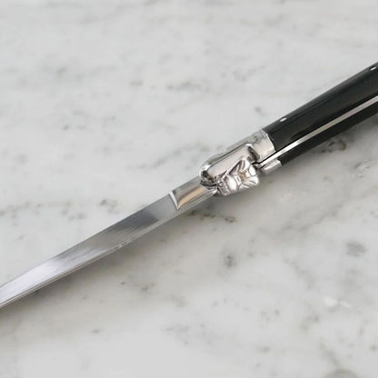 Set 6 Cuchillos Para Carne Laguiole Jean Dubost5#Negro