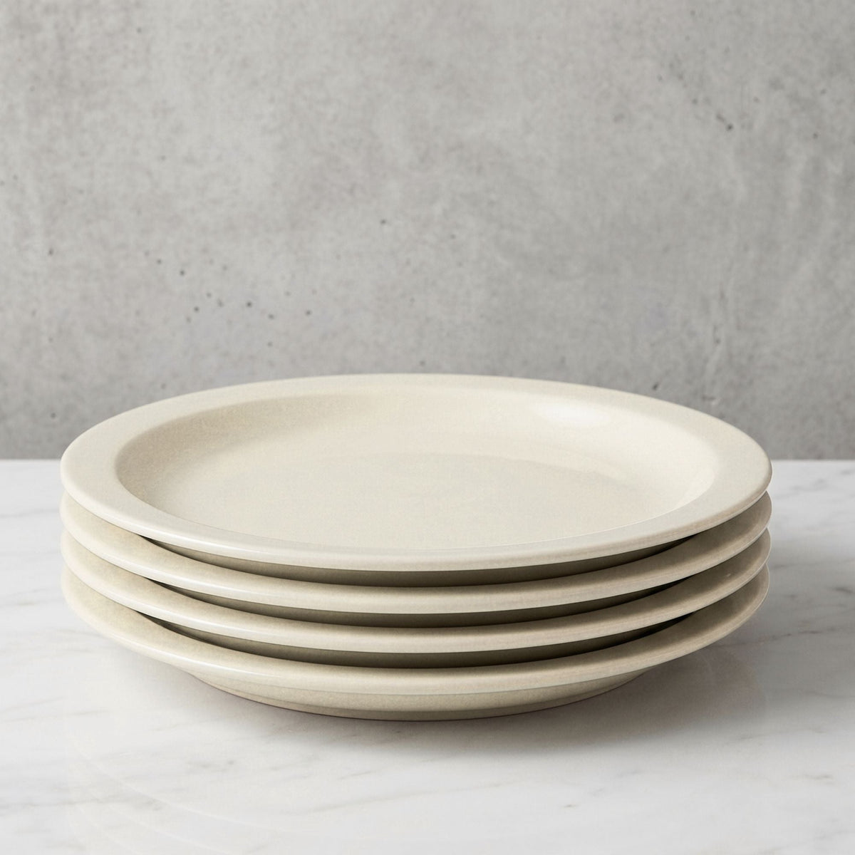 Set 6 platos fondos porcelana Windsor 26,7 cm - Marfil Decoexpress-Platos