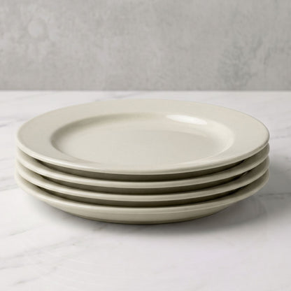 Set 6 platos fondos porcelana Windsor 28 cm - Marfil Decoexpress-Platos