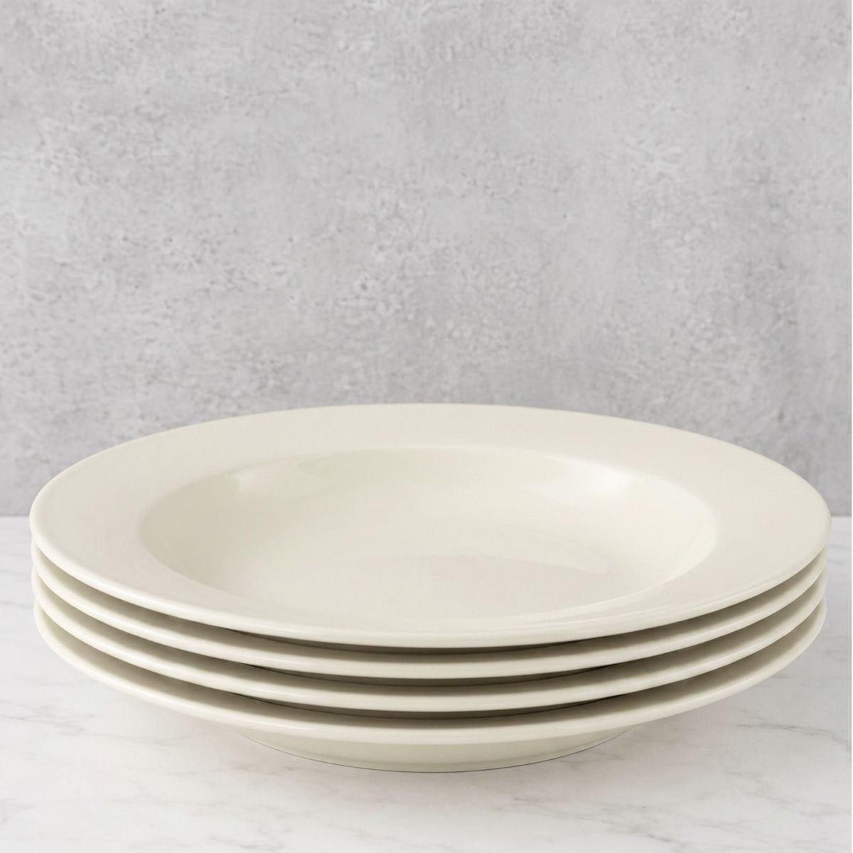 Set 6 platos soperos porcelana Windsor 29,8 cm - Marfil Decoexpress-Platos