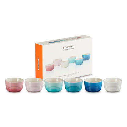 Set 6 Ramekin 100 ml Multicolor-Bowls