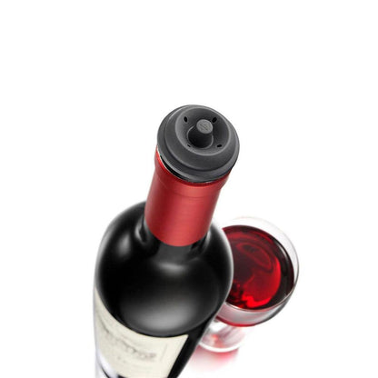 Set 6 Tapones de Vacío para Vino Vacuvin2#Gris