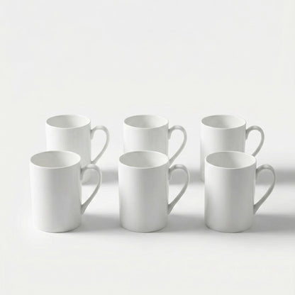Set 6 tazas 450 ml New Bone China Decoexpress-Tazones