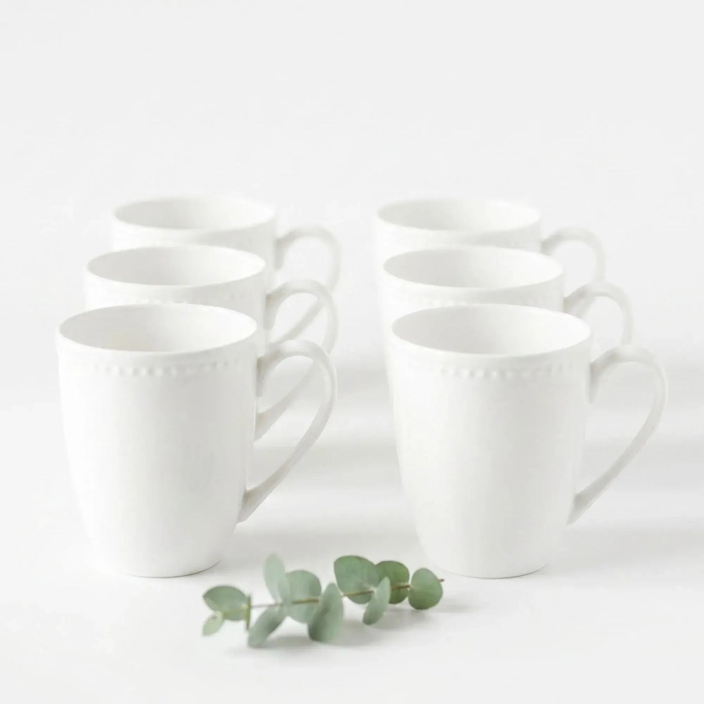 Set 6 tazas 460 ml New Bone China Decoexpress-Tazones