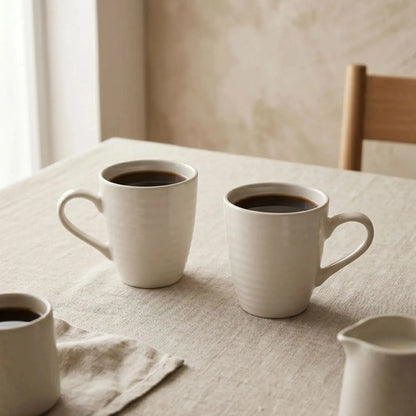 Set 6 tazas mug cerámica Bérgamo 350 ml Decoexpress-Tazones
