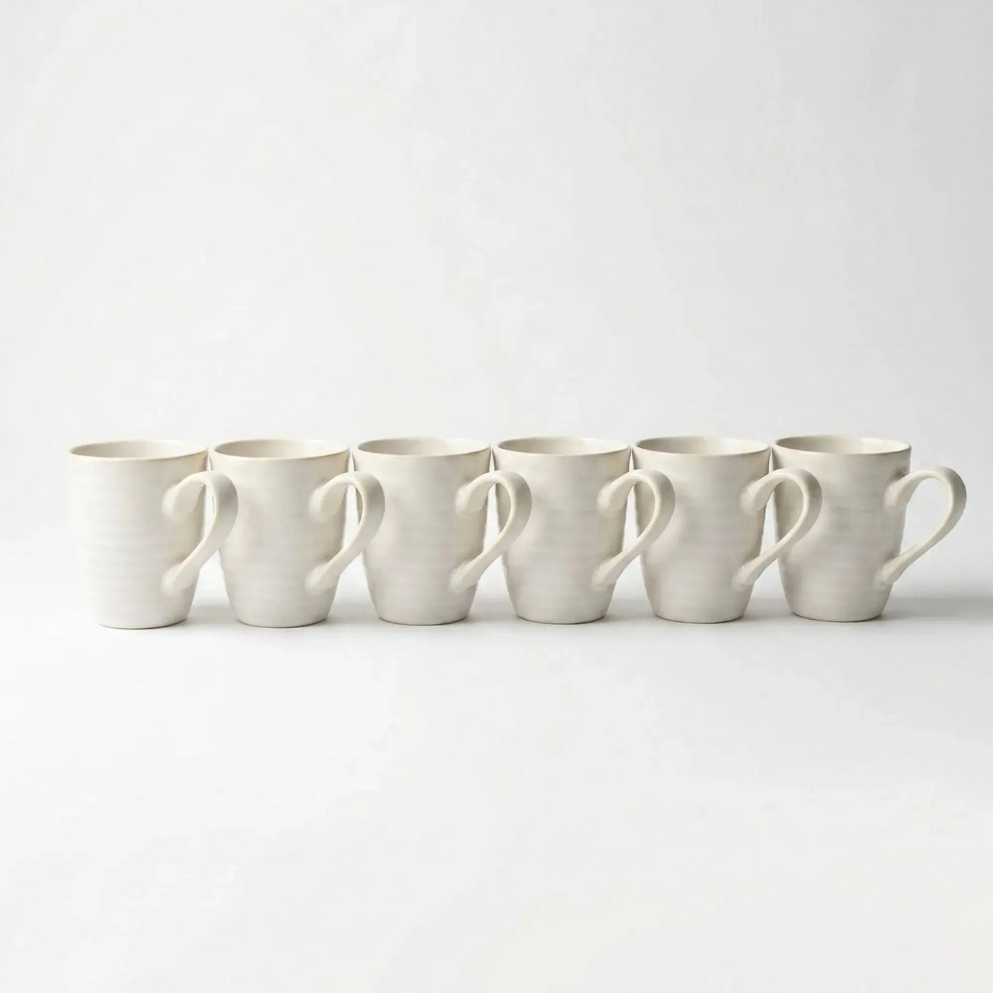 Set 6 tazas mug cerámica Bérgamo 350 ml Decoexpress-Tazones
