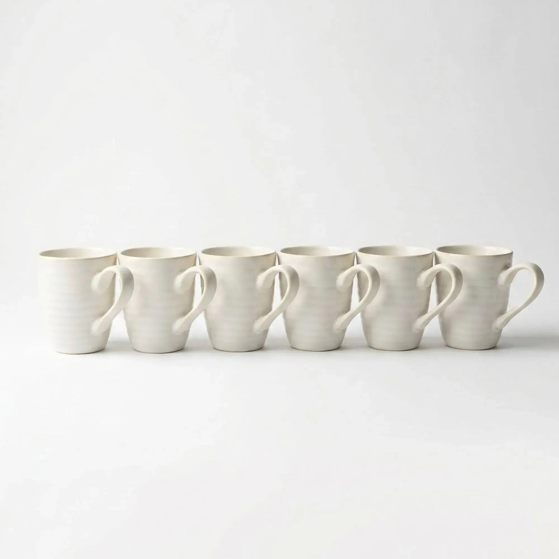 Set 6 tazas mug cerámica Bérgamo 350 ml Decoexpress-Tazones