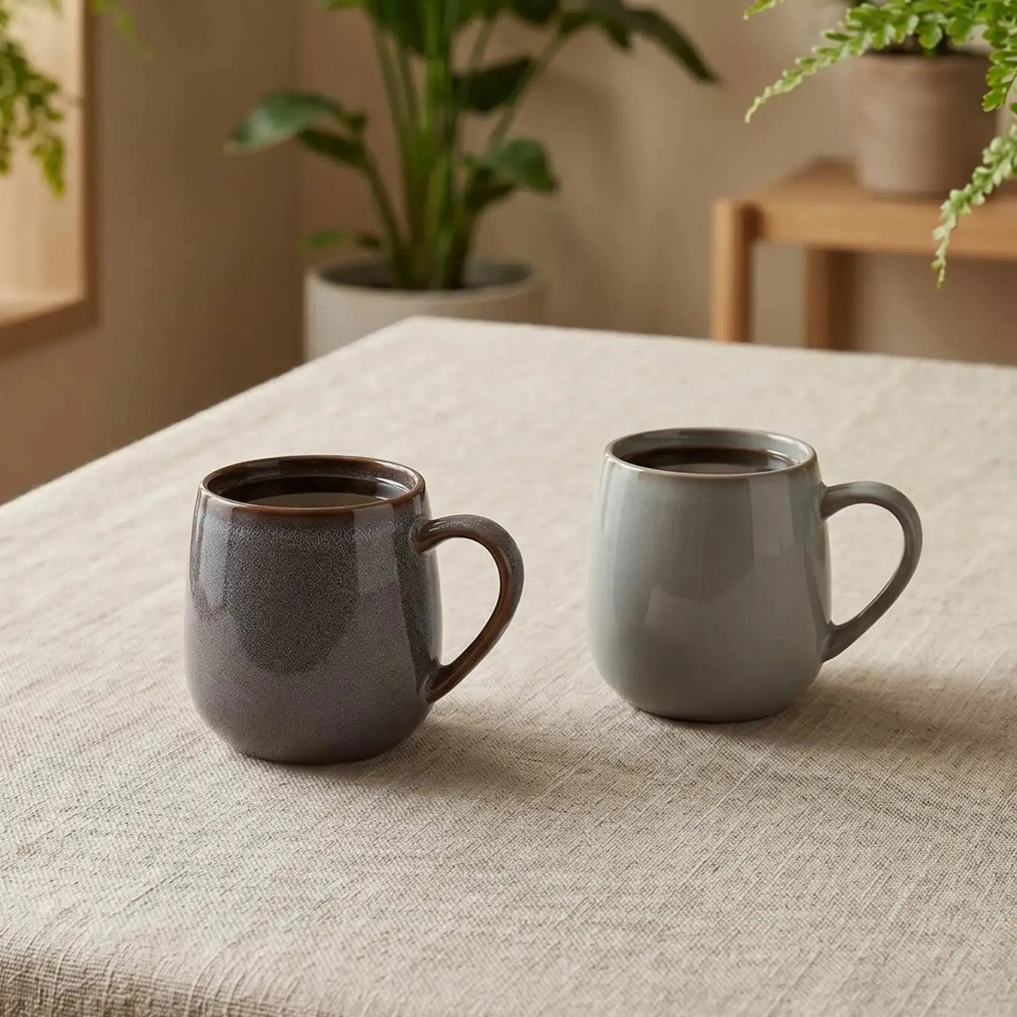 Set 6 tazas mug cerámica Colmar 320 ml Decoexpress-Tazones
