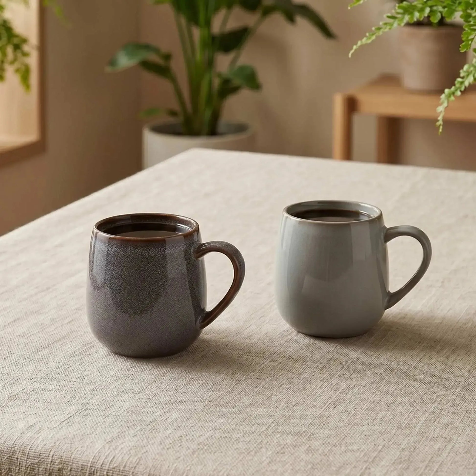 Set 6 tazas mug cerámica Colmar 320 ml Decoexpress-Tazones