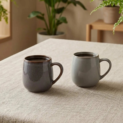 Set 6 tazas mug cerámica Colmar 320 ml Decoexpress-Tazones