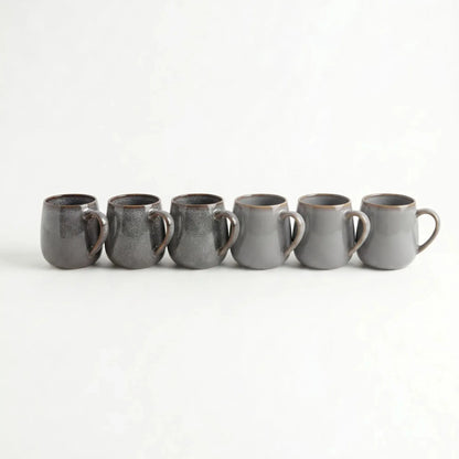 Set 6 tazas mug cerámica Colmar 320 ml Decoexpress-Tazones