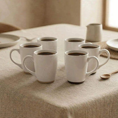 Set 6 tazas mug cerámica Malmo 380 ml Decoexpress-Tazones