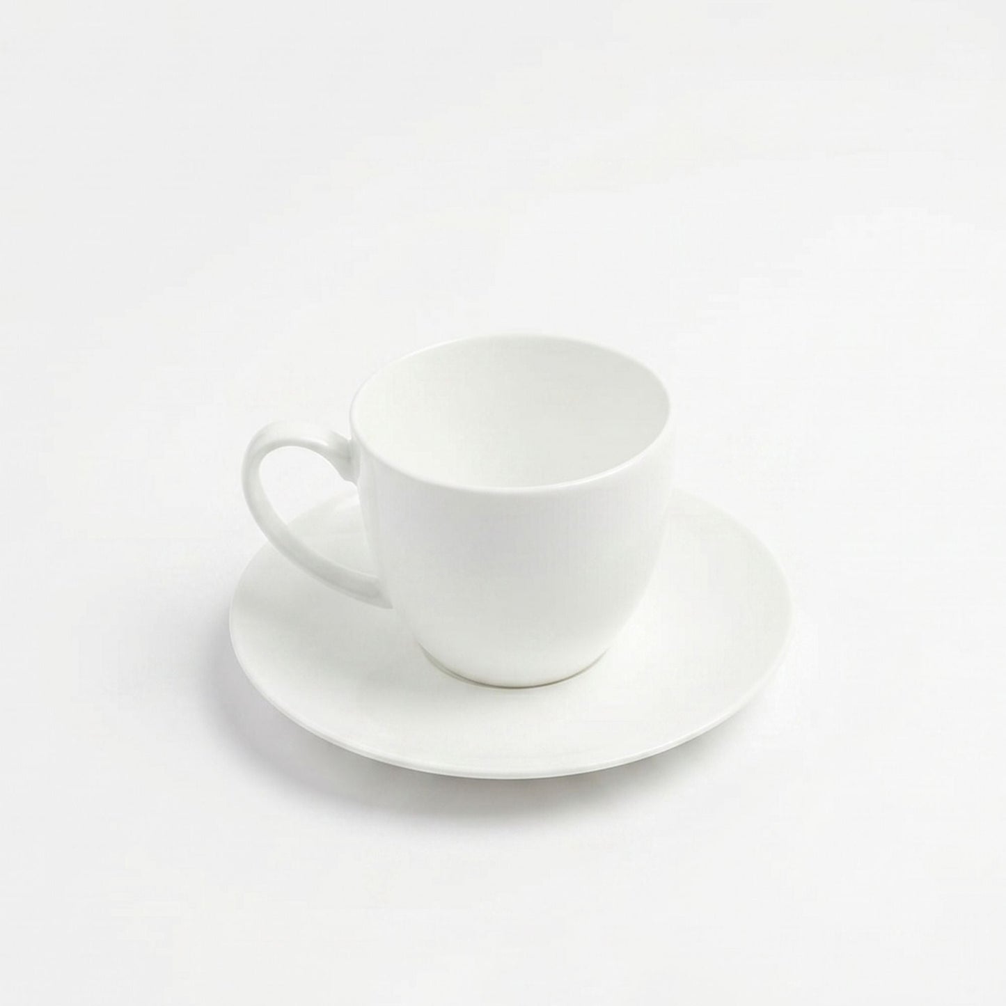 Set 6 tazas y platillos 260 ml New Bone China Decoexpress-Tazones