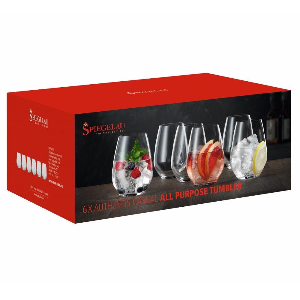 Set 6 Vasos 460 ml Authentis Casual Spiegelau5#Sin color