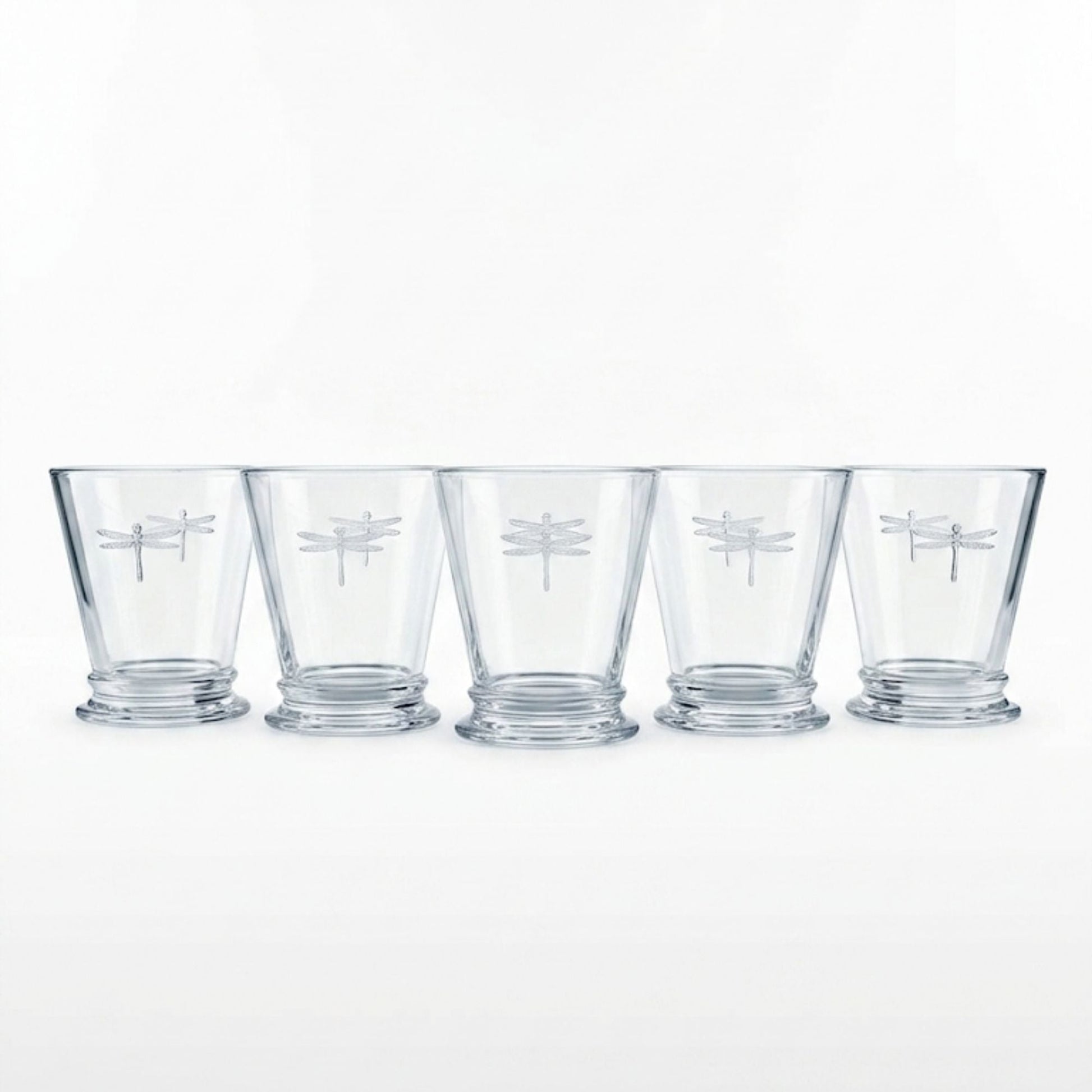 Set 6 Vasos Bajo Libélula 255 ml-Vasos